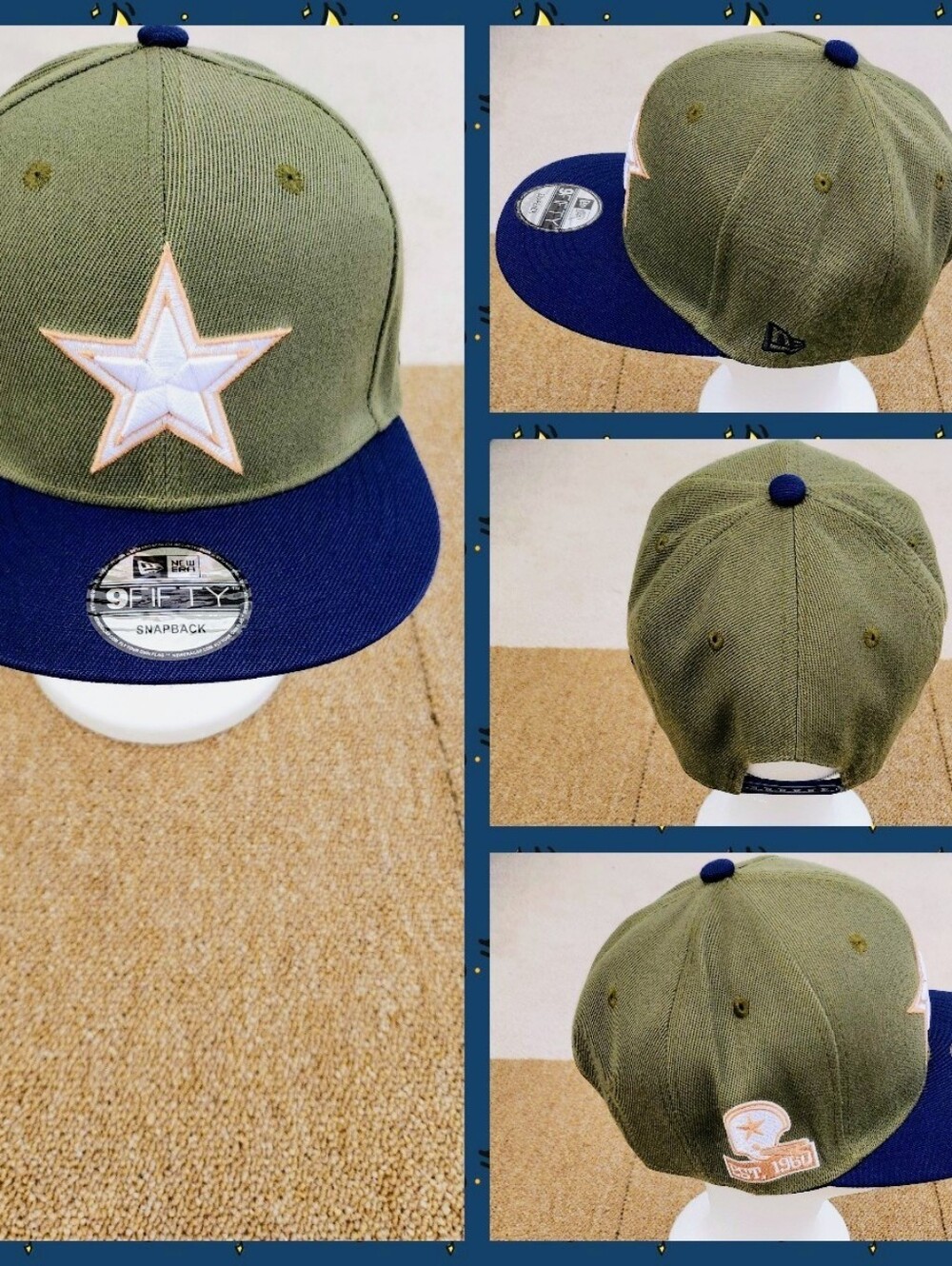 DALLAS COWBOYS NFL FOOTBALL SNAPBACK HAT.